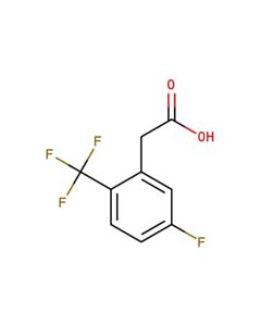 Astatech 5-FLUORO-2-TRIFLUOROMETHYLPHENYLACETIC ACID; 1G; Purity 95%; MDL-MFCD00236304